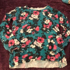 Floral forever 21 sweater